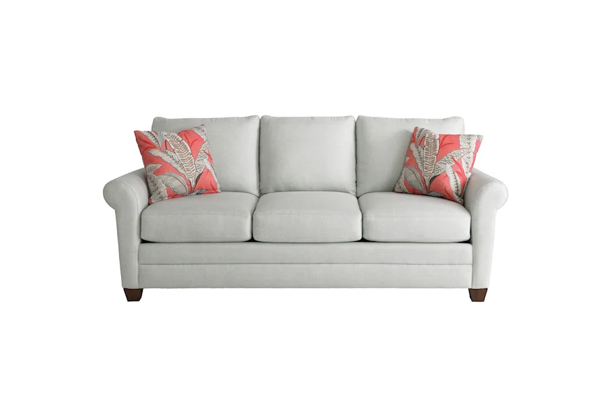 Andrew Queen Sleeper Sofa by Bassett at Esprit Decor Home Furnishings